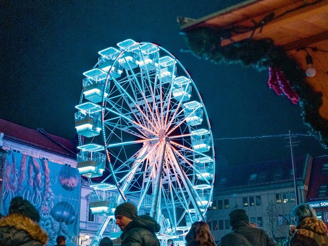 Panoramsko kolo v srcu Maribora