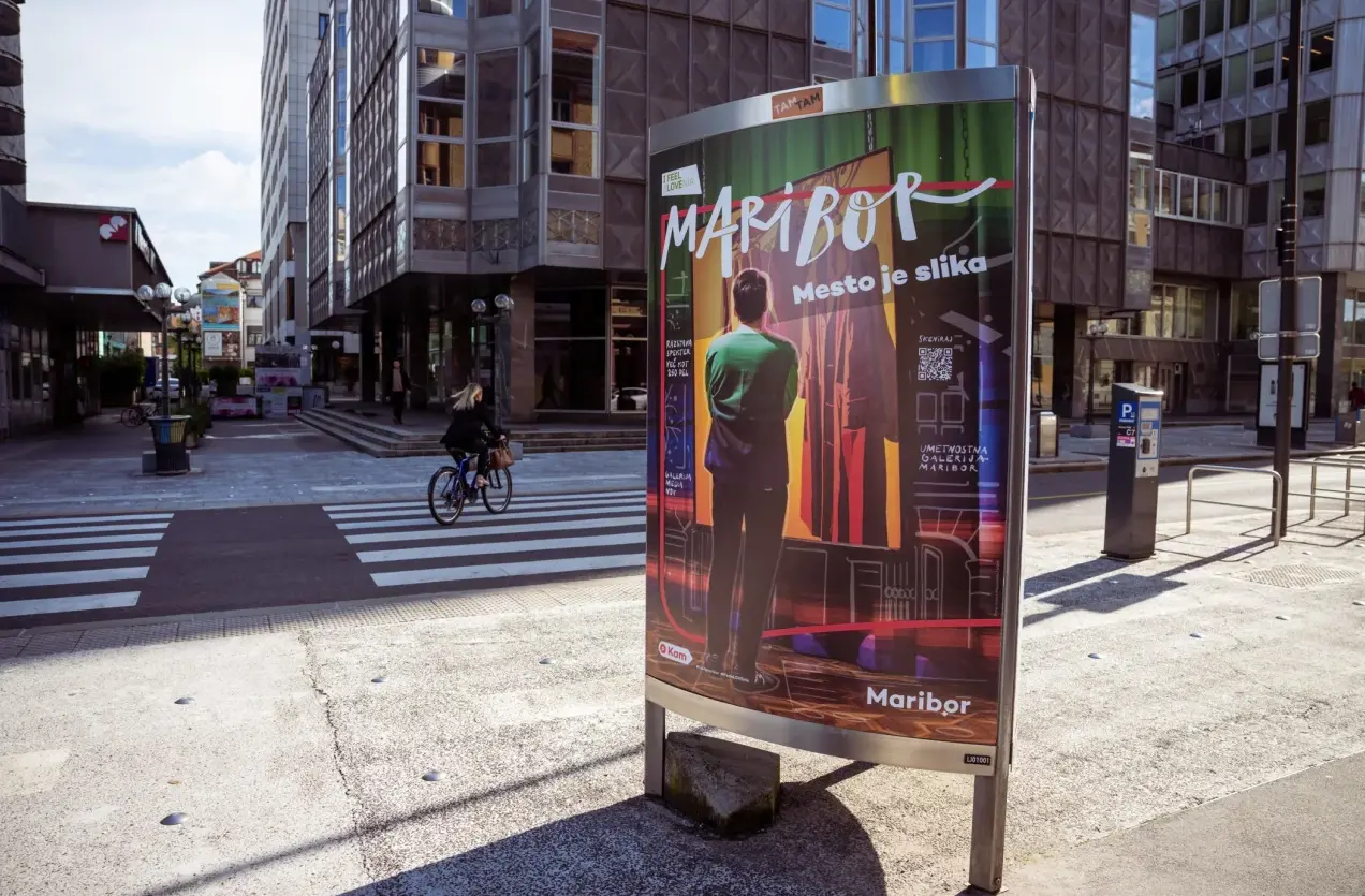 Plakat Maribor Mesto Je Slika
