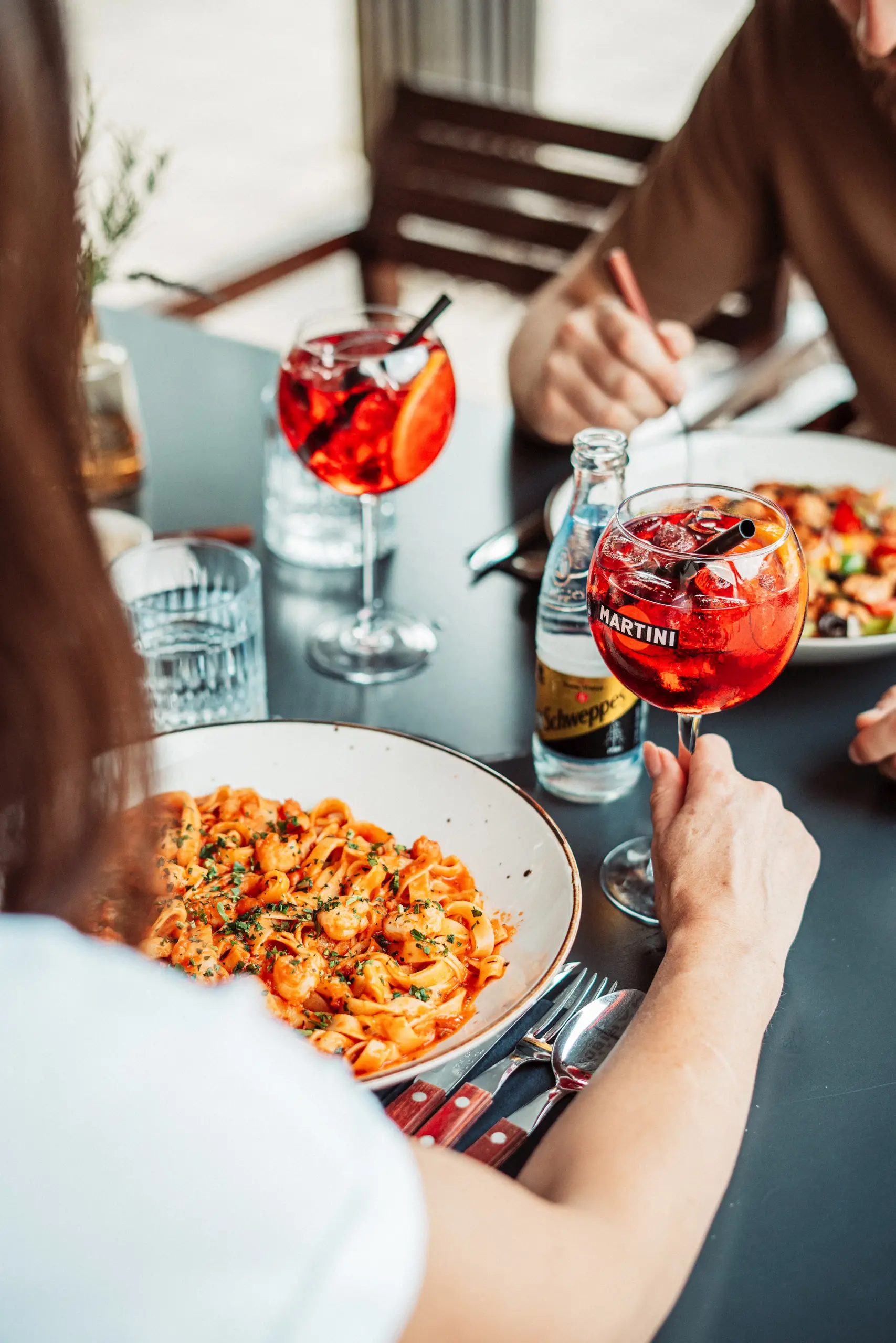 Pasta And Aperol La Cantina Pohorje Maribor