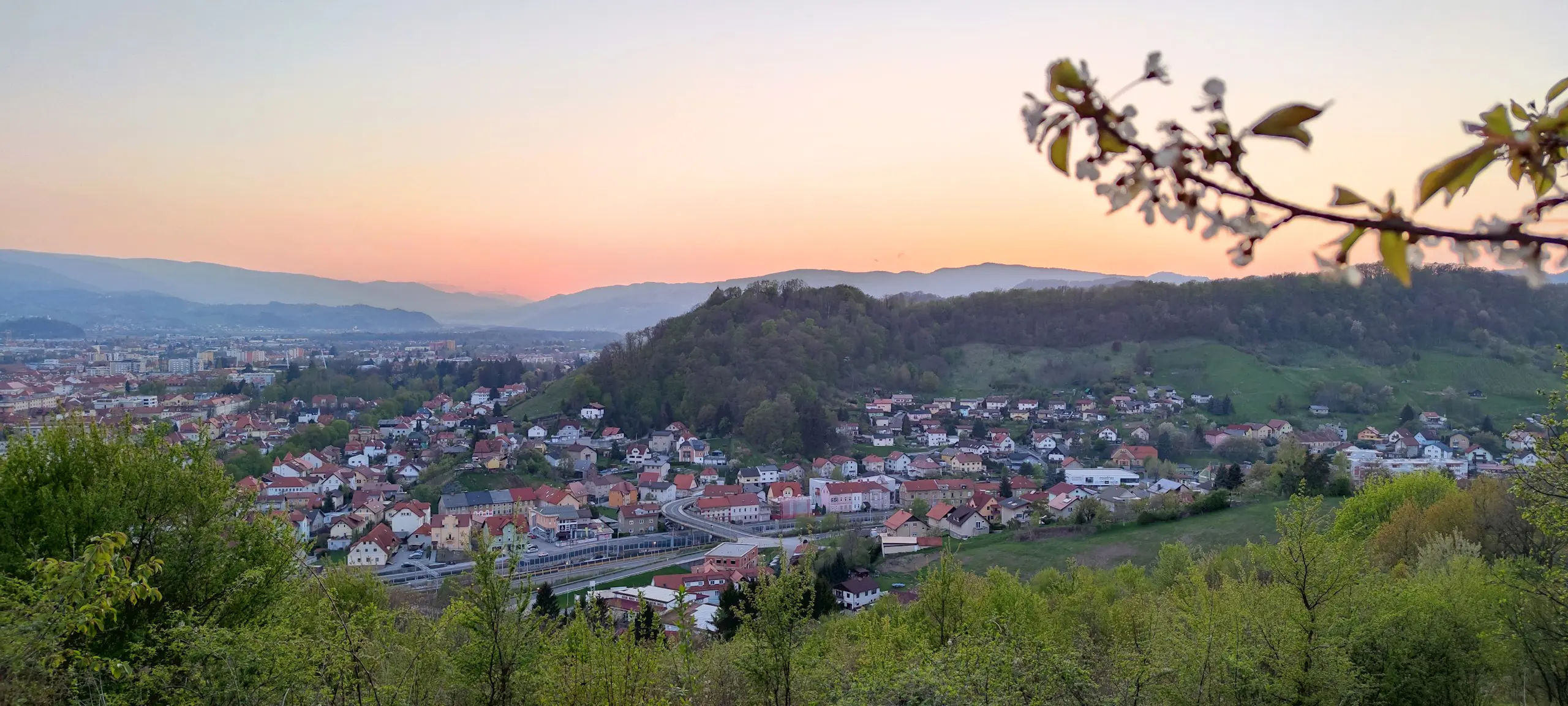 Stolni Vrh Maribor Pohorje Slovenije Slovenia April 2021 Karmen Razlag
