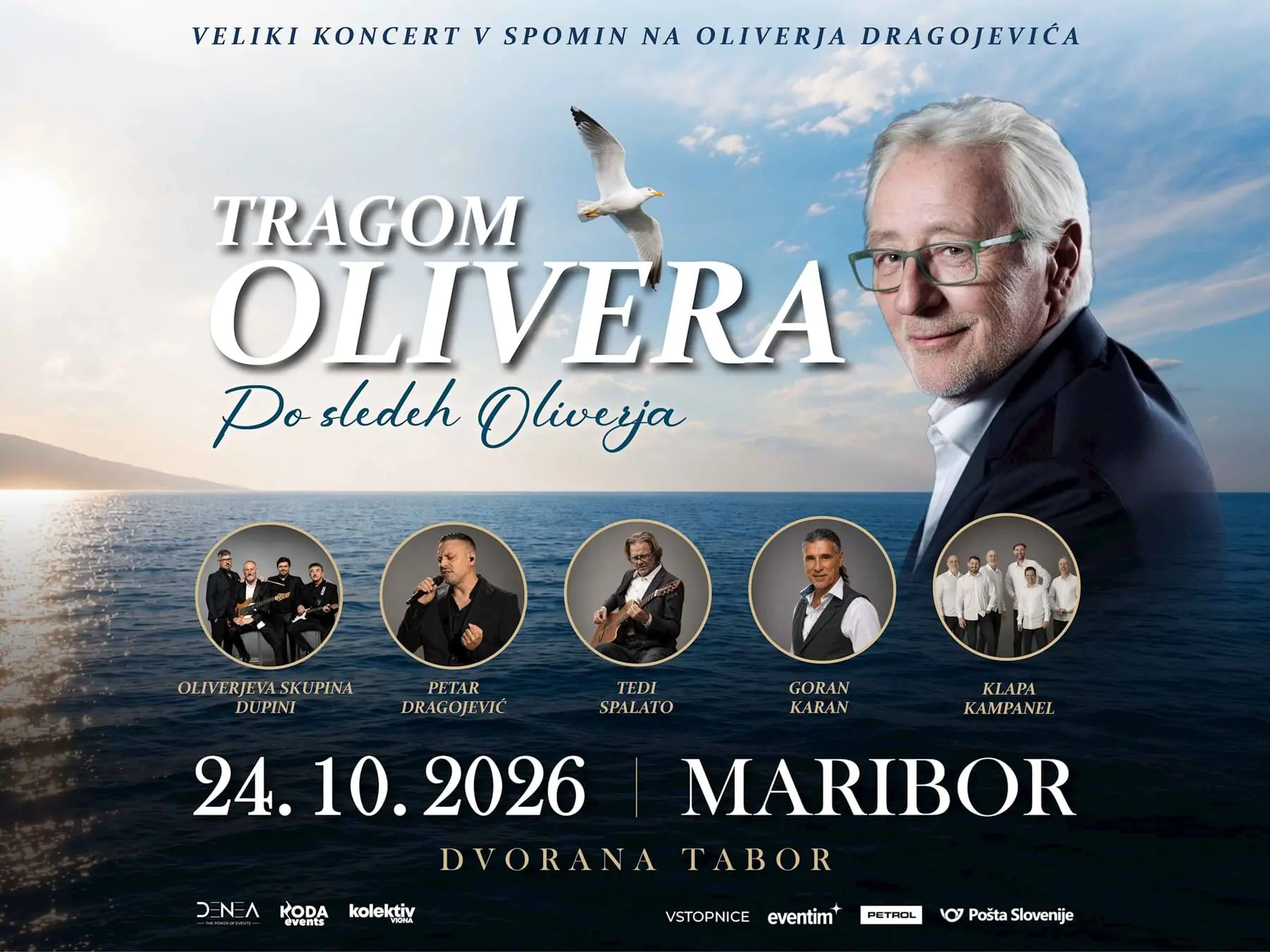TRAGOM OLIVERA Koncert V Spomin Oliverju Dragojeviću 2026