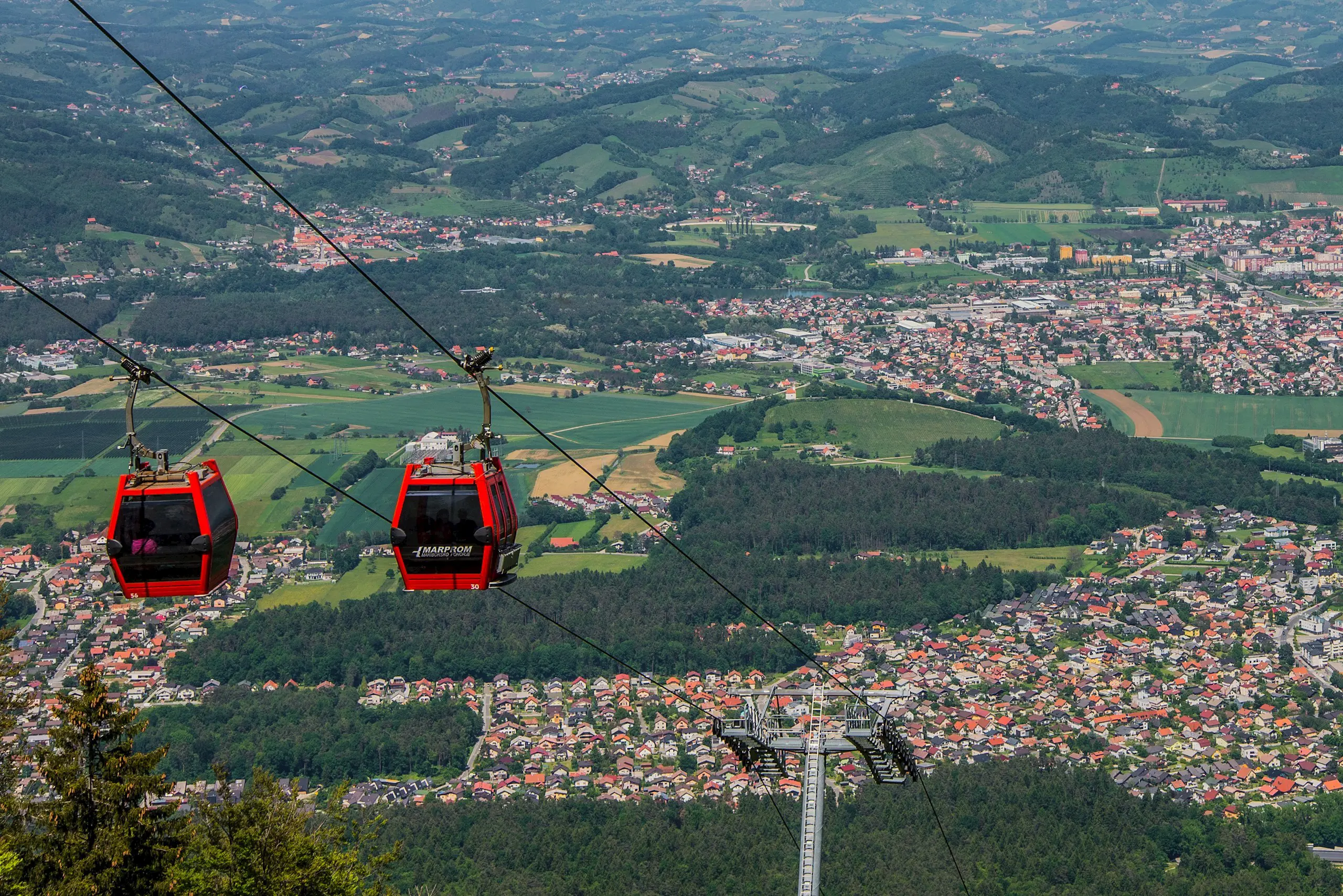Gondola Slovenia Slovenija Maribor Pohorje