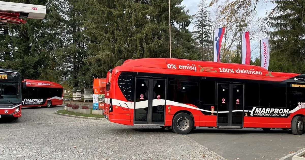 Avtobusi Marprom Visit Maribor Maribor Pohorje Slovenija Slovenia