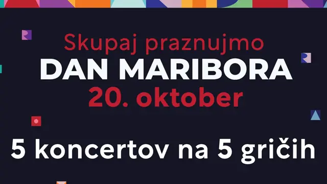 5 koncertov na 5 lokacijah | Dan Maribora 2026