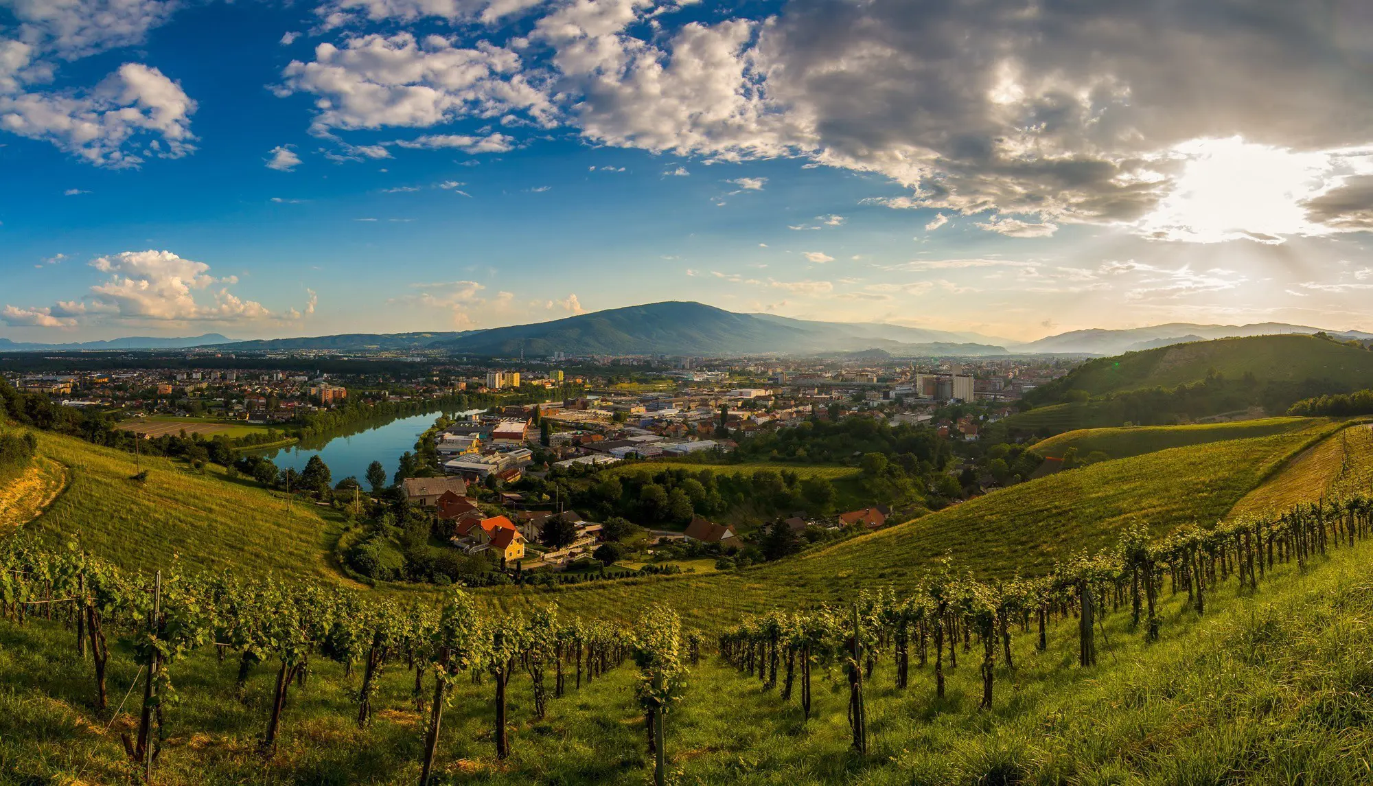 Maribor Pohorje Drava Slovenija Slovenia Rok Breznik