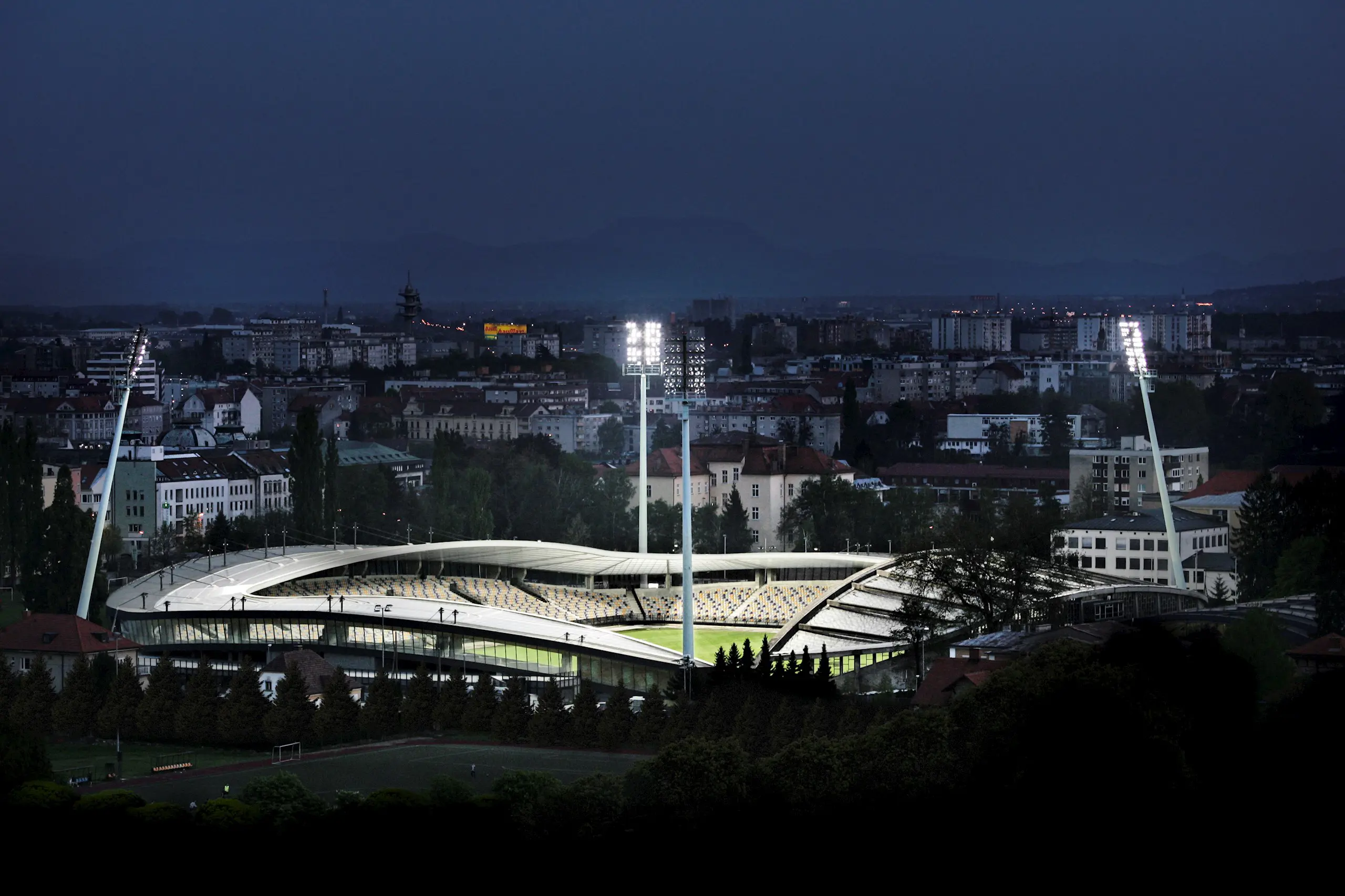 Ljudski Vrt Stadion Stadium Football Club Nogometni Klub Maribor Pohorje Slovenia Slovenija Miha Vidrih 2