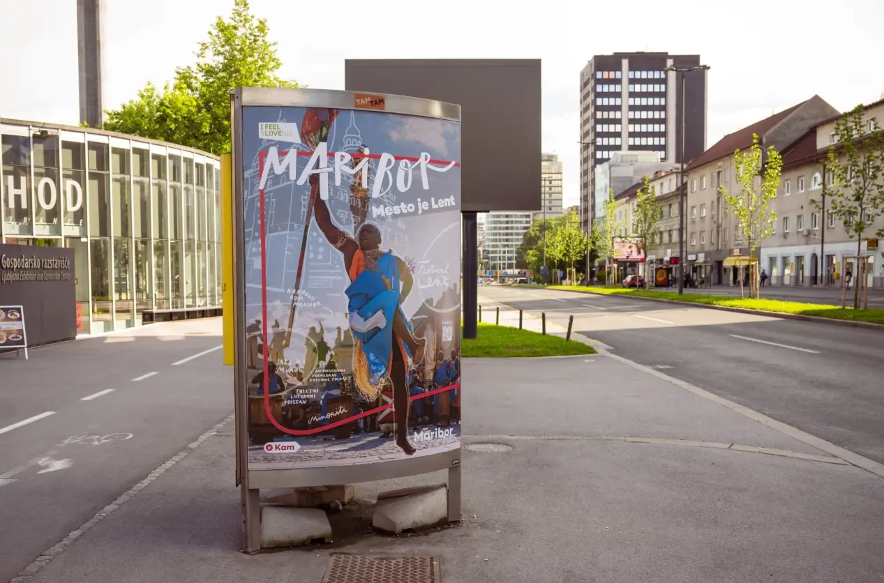 Plakat Maribor Mesto Je Lent