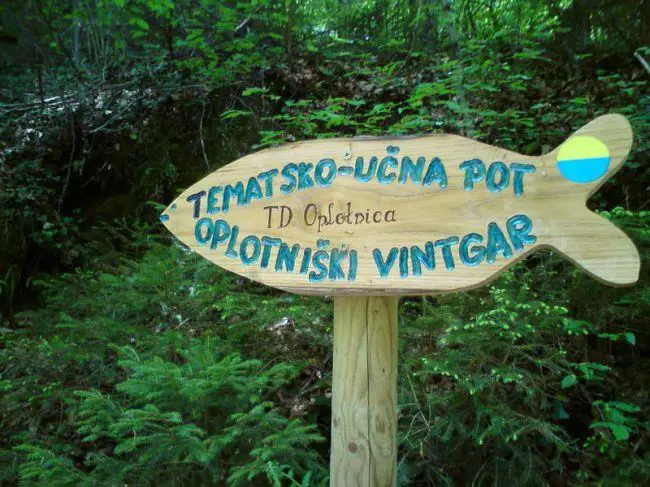 Ucna Pot Oplotniski Vintgar