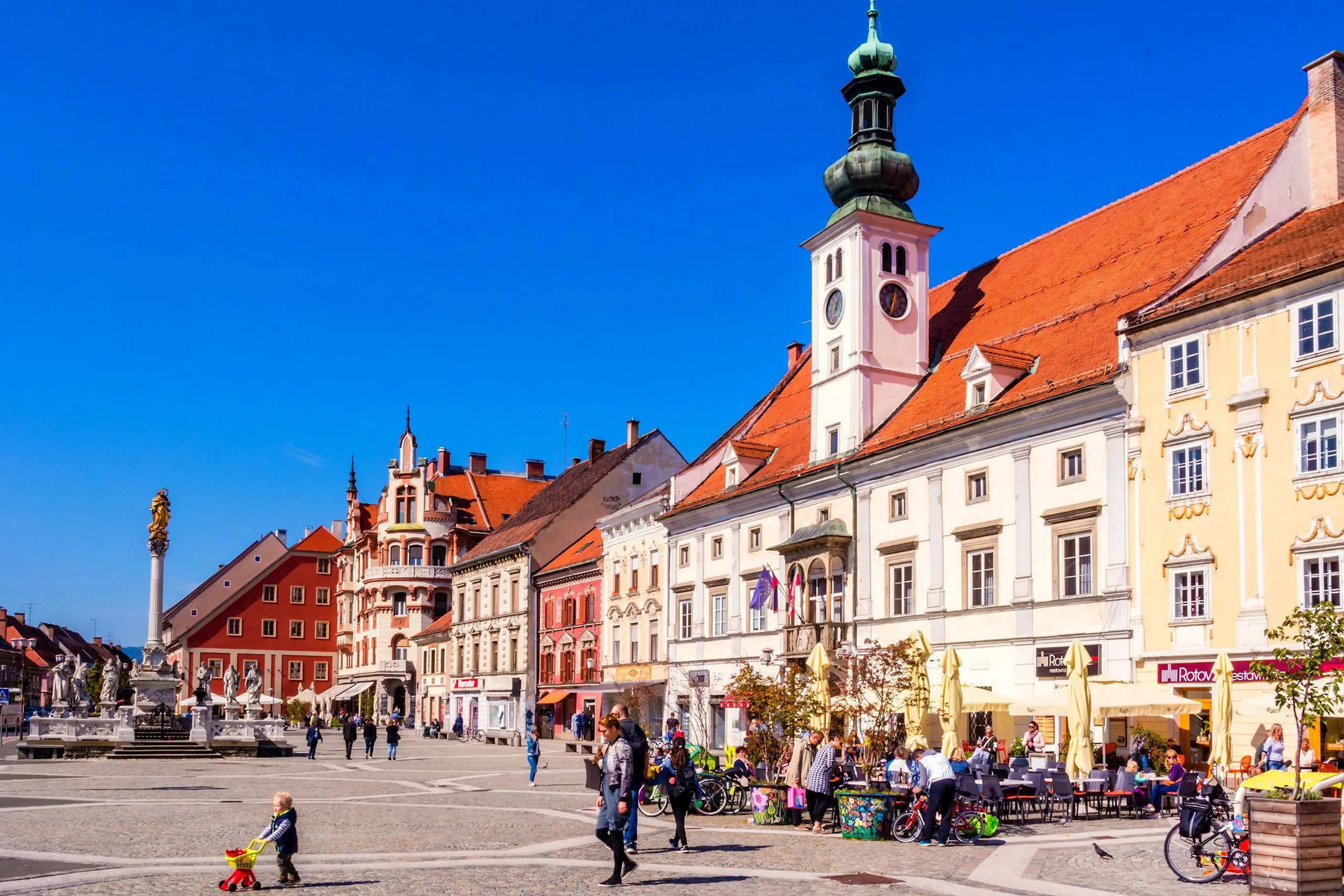 Glavni Trg Maribor Pohorje Slovenija Slovenia Shutterstock Perekotypole