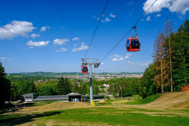 Gondola Pohorska Vzpenjaca Maribor Pohorje Slovenija Slovenia Shutterstock Andrej Safaric 2
