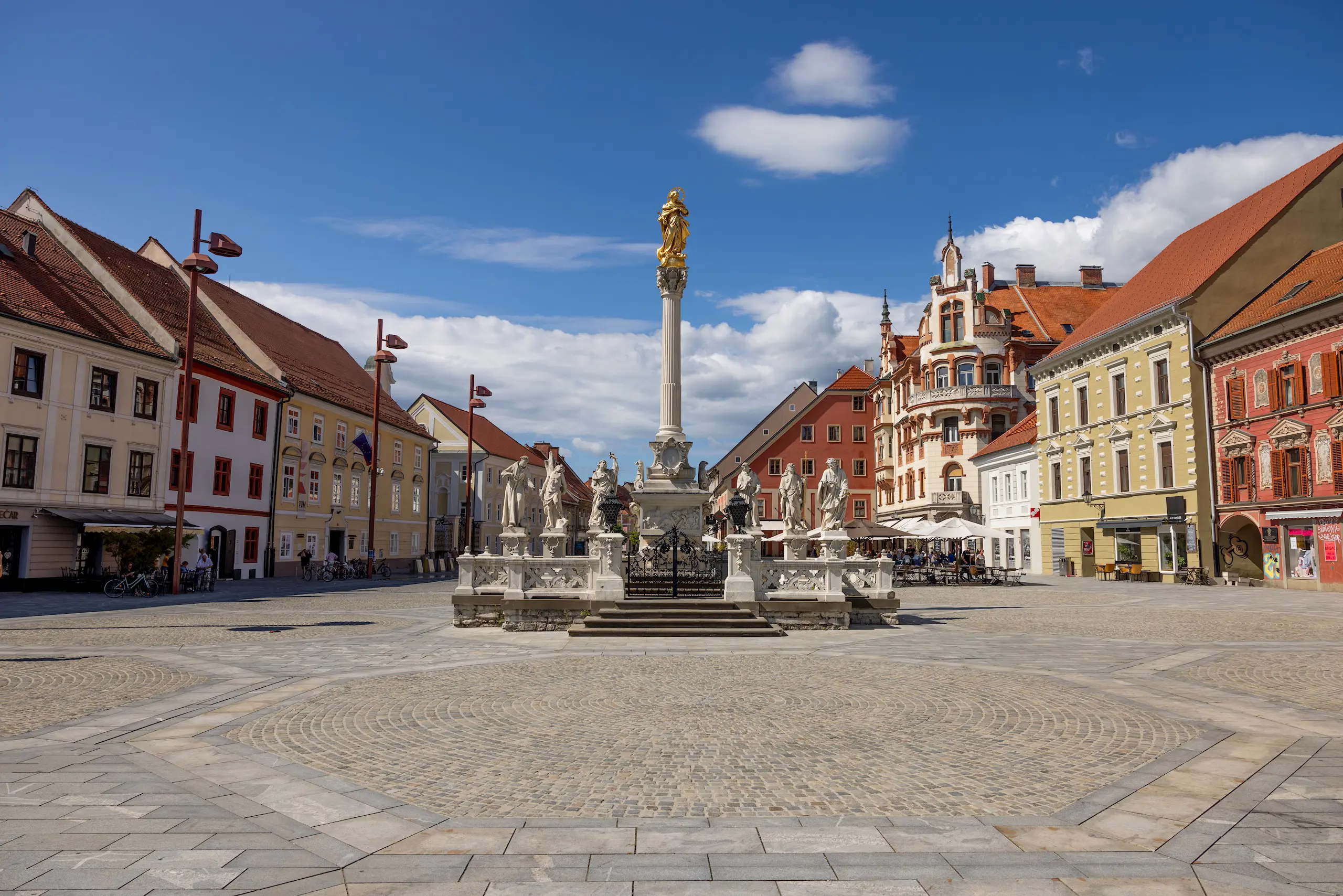 Glavni Trg Znamenitosti Maribor Pohorje Slovenija Slovenia Drazen Stader Produkcija Studio