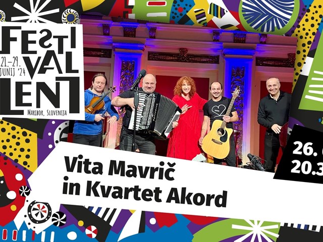 Festival Lent 2024: Vita Mavrič in Kvartet Akord